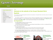 Tablet Screenshot of gospelstandard.org.uk